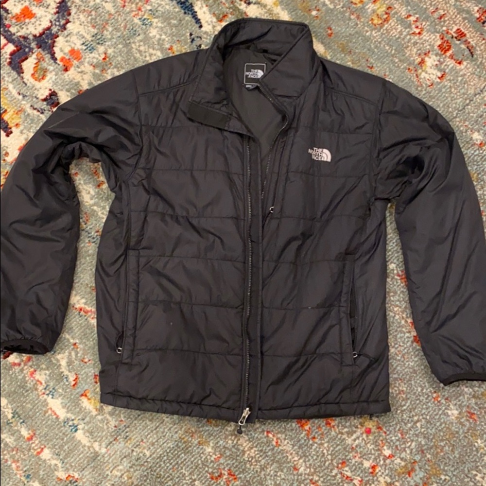 North Face Black Puffy XL